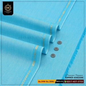 KKO-515 Premium Organza Summer Khaddar