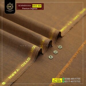 KKO-535 Premium Organza Summer Khaddar