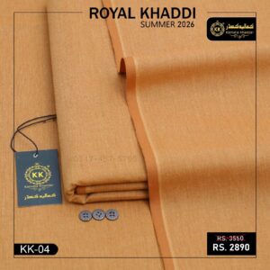 Kamalia Khaddar Summer Collection 2026 is crafted for effortless summer comfort—lightweight, soft, and breathable, perfect for everyday wear in warm weather. Made from original Kamalia Khaddar, this collection reflects our authentic weaving tradition and is only available at our factory outlet, ensuring genuine quality you can trust. Our Khadi Summer Khaddar 2026 is lightweight summer khaddar. Kamalia Khadi is soft and easy to wash. Fine-texture khaddar for hot climates. Kamalia Khaddare Summer Collection 2026 is plain and subtle woven designs for daily wear. Our Premium Khaddar is pure, original, and made to keep you cool all summer long.