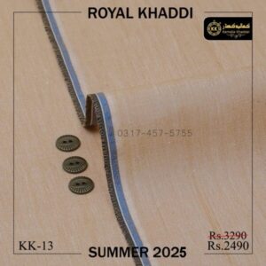 KK-13 Royal Khaddi Summer Khaddar