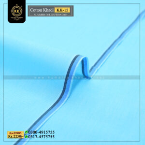 KK-15 Ferozi Summer Cotton Khadi Khaddar of Kamalia made with 100% Pure Cotton Khaddar