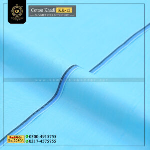KK-15 Ferozi Summer Cotton Khadi Khaddar of Kamalia made with 100% Pure Cotton Khaddar