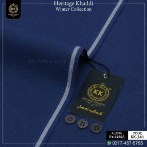 KK-341 Heritage Khadi Winter Khaddar