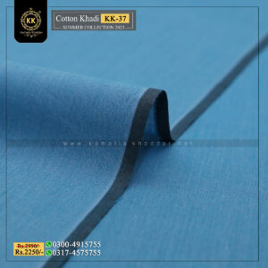 KK-37 Summer Cotton Khadi Khaddar of Kamalia made with 100% Pure Cotton Khaddar
