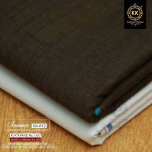 KK-612 Designer Kamalia Khaddar Kurta Shalwar made with 100% Pure Dyed Yard Cotton Kamalia Khaddar