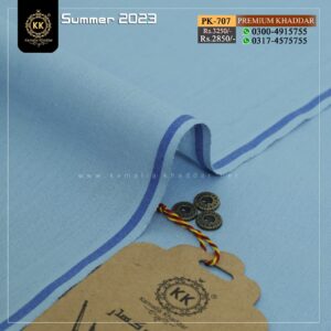 KK-707 Premium Khaddar Kamalia Khaddar Summer Collection