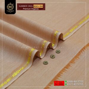 Our luxury and coolest Kamalia Khaddar collection "Premium Organza Khaddar 2024" has been launched. Quality: Organza Weaving Double Goli Double TaanaBaana lightweight & soft for hot summer season. It’s cold and human-skin-friendly fabric. Its perfect during these sunny days of summer season 2024.