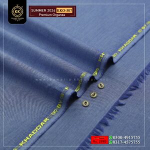 Our luxury and coolest Kamalia Khaddar collection "Premium Organza Khaddar 2024" has been launched. Quality: Organza Weaving Double Goli Double TaanaBaana lightweight & soft for hot summer season. It’s cold and human-skin-friendly fabric. Its perfect during these sunny days of summer season 2024.