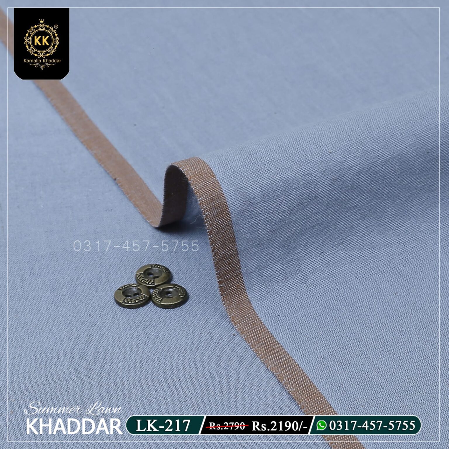 Kamalia Khaddar Summer Collection 2024 Lawn Khadi Khaddar: You know what’s best about Khadi Khaddar? Clad yourself in the bright colors of this soft comfortable Summer Lawn Khadi Khaddar Collection 2024 and be admired in the summer season. We created this spider-web fabric to give you and your skin a comfortable and cool feeling.