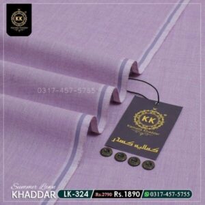 2025 Summer: LK-324 Summer Lawn Khadi Khaddar
