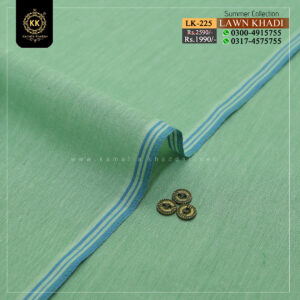 2023 Summer: LK-225 Khadi Cotton Khaddar