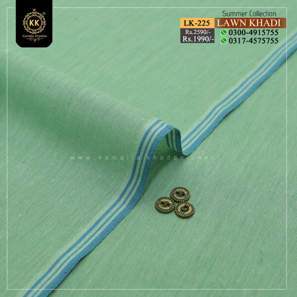 2023 Summer: LK-225 Khadi Cotton Khaddar
