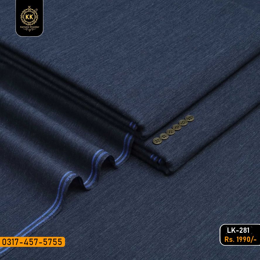 LK-281 Kamaluia Lawn Khaddar Summer Collection 2026 Kamalia Khaddar is known for commitment to high-quality, sustainable, and eco-friendly fabrics, so.here comes another collection. We have officially launched Kamalia Khaddar Royal Khaddi Summer Collection 2026, bringing a fresh wave of vibrant, organic options to the fashion world. This is best option for Men Shalwar Kameez for Eid, or Shalwar Kameez Designs For Men For Wedding in Pakistan.