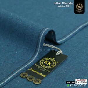 Clad yourself in the bright colors of this soft comfortable earthy texture Milan Wool Khadi Winter Khaddar 2023 and be admired in the winter season. We created this spider-web fabric to give you and your skin a comfortable and cool feeling.