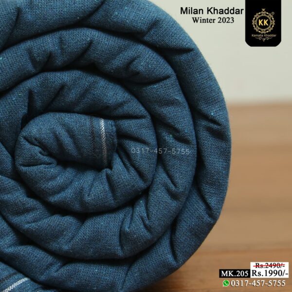 Clad yourself in the bright colors of this soft comfortable earthy texture Milan Wool Khadi Winter Khaddar 2023 and be admired in the winter season. We created this spider-web fabric to give you and your skin a comfortable and cool feeling.