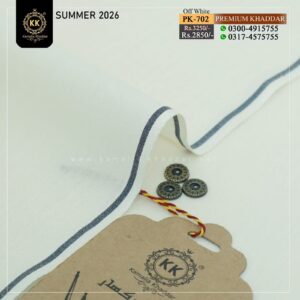 Kamalia Khaddar is known for commitment to high-quality, sustainable, and eco-friendly fabrics, so.here comes another collection. We have officially launched Kamalia Khaddar Royal Khaddi Summer Collection 2026, bringing a fresh wave of vibrant, organic options to the fashion world. This is best option for Men Shalwar Kameez for Eid, or Shalwar Kameez Designs For Men For Wedding in Pakistan.