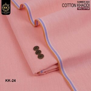 KK-24 Summer Khaddar Of Kamalia Royal made with 100% Pure Cotton Khaddar