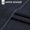 Kamalia Khaddar Fancy Designer Khaddar Winter Collection 2026 has been launched. There are white lines in this fancy grey Khaddar Suit. This Kamalia Khaddar Winter suit is ideal for Eid, and other festivals in this winter 2026-27.