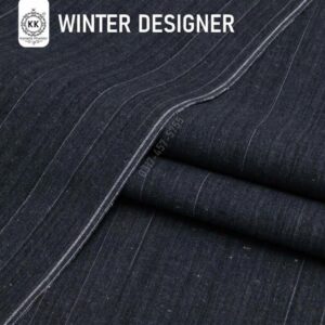 Kamalia Khaddar Fancy Designer Khaddar Winter Collection 2026 has been launched. There are white lines in this fancy grey Khaddar Suit. This Kamalia Khaddar Winter suit is ideal for Eid, and other festivals in this winter 2026-27.