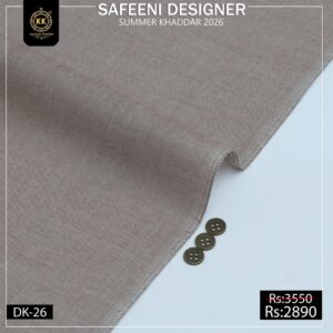 Kamalia Khaddar proudly unveils its Summer Collection 2026, a refined celebration of timeless craftsmanship blended with contemporary elegance. Designed for the modern individual who values authenticity and comfort, this collection captures the true essence of Pakistani summers—light, breathable, and effortlessly graceful.