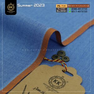 KK-714 Premium Khaddar Kamalia Khaddar Summer Collection.