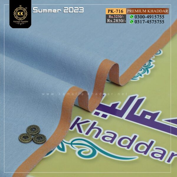 KK-716 Premium Khaddar Kamalia Khaddar Summer Collection