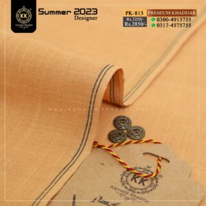 PK-815 Premium Slub Designer Summer Khaddar Kamalia Khaddar Summer Collection