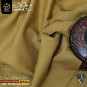 WW-04 Wash n Wear Shalwar Kameez Fabric by Kamalia Khaddar