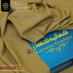WW-04 Wash n Wear Shalwar Kameez Fabric by Kamalia Khaddar