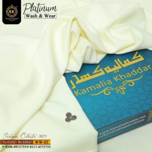 WW-05 Wash n Wear Shalwar Kameez Fabric by Kamalia Khaddar