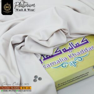 WW-10 Wash n Wear Shalwar Kameez Fabric by Kamalia Khaddar