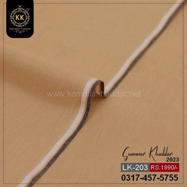 2023 Summer: LK-203 Kamalia Lawn Khaddar Summer Collection