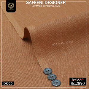 Kamalia Khaddar is known for commitment to high-quality, sustainable, and eco-friendly fabrics, so.here comes another collection. We have officially launched our Check Designer Summer Collection 2026, bringing a fresh wave of vibrant, organic options to the fashion world. This is best option for Men Shalwar Kameez Designer for Eid, or Shalwar Kameez Designs For Men For Wedding in Pakistan.