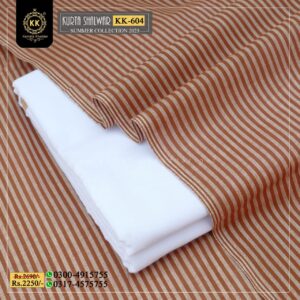 KK-604 Lining Khaddar Kurta Shalwar