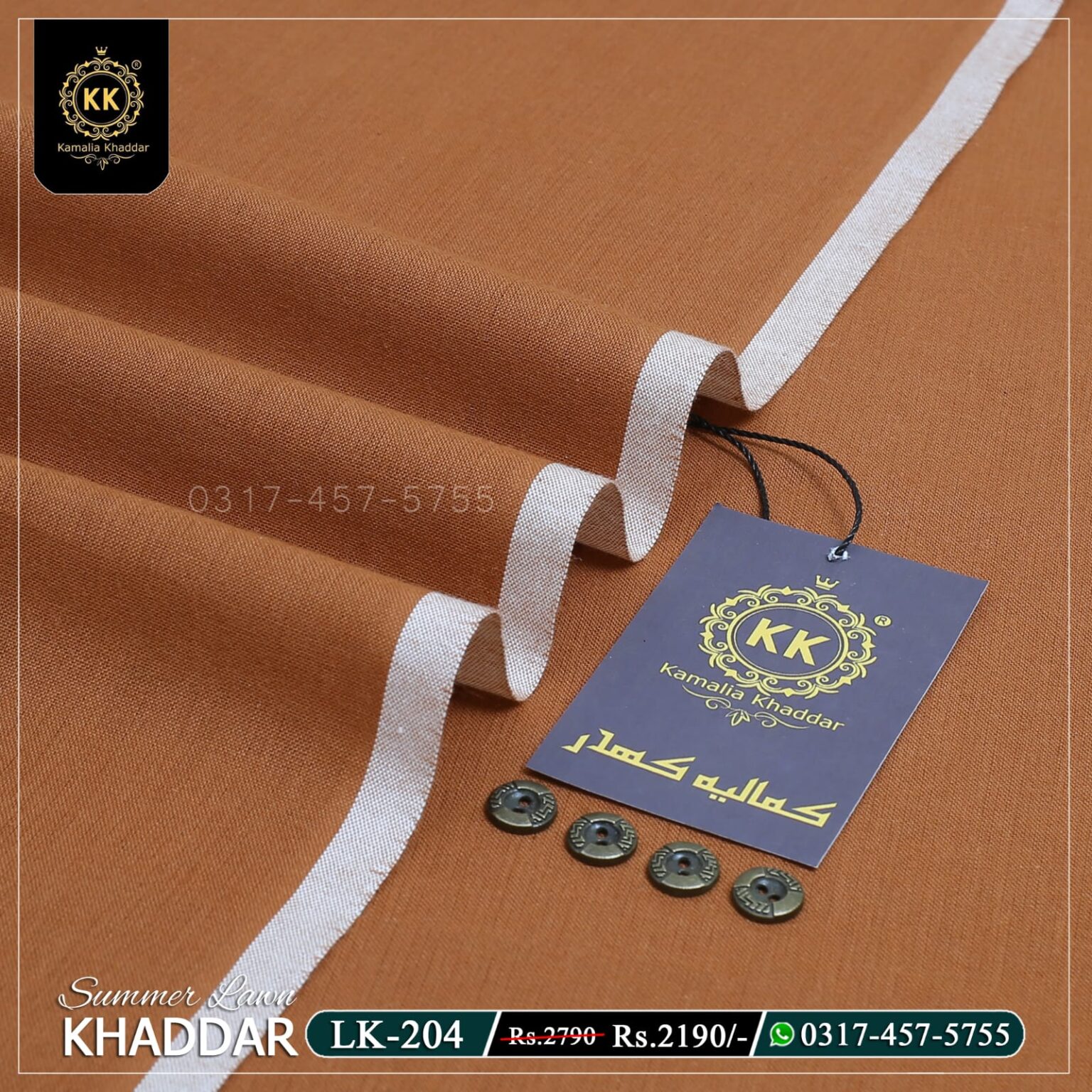 Kamalia Khaddar Summer Collection 2024 Lawn Khadi Khaddar: You know what’s best about Khadi Khaddar? Clad yourself in the bright colors of this soft comfortable Summer Lawn Khadi Khaddar Collection 2024 and be admired in the summer season. We created this spider-web fabric to give you and your skin a comfortable and cool feeling.
