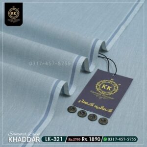 2025 Summer: LK-321 Summer Lawn Khadi Khaddar