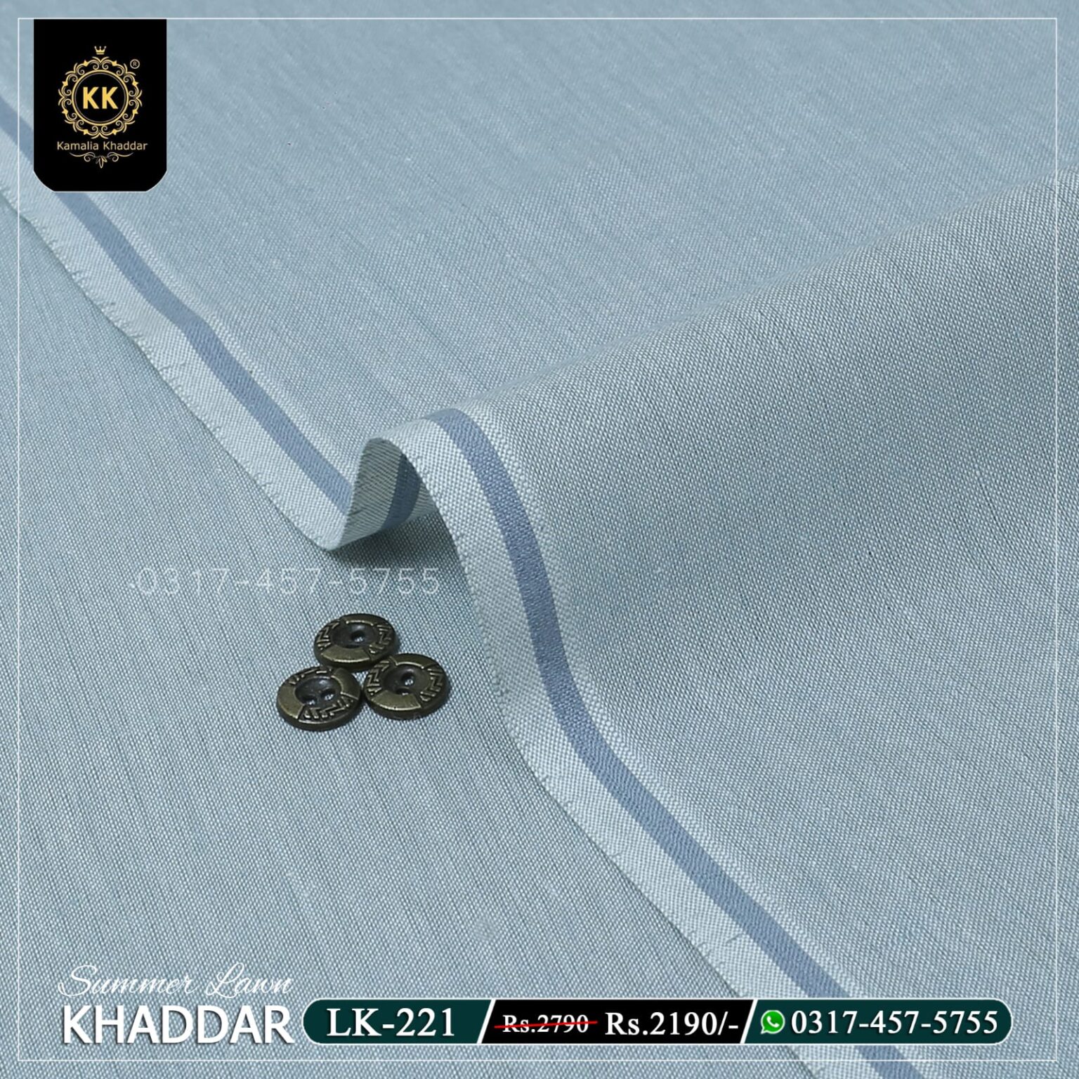 Kamalia Khaddar Summer Collection 2024 Lawn Khadi Khaddar: You know what’s best about Khadi Khaddar? Clad yourself in the bright colors of this soft comfortable Summer Lawn Khadi Khaddar Collection 2024 and be admired in the summer season. We created this spider-web fabric to give you and your skin a comfortable and cool feeling.
