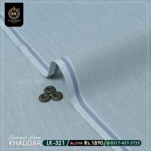 2025 Summer: LK-321 Summer Lawn Khadi Khaddar