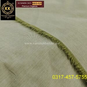 KKO-525 Premium Organza Summer Khaddar