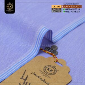 2023 Summer: LK-241 Lawn Khadi Cotton Khaddar