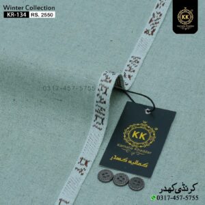 Kamalia Khaddar's new collection Karandi Khaddar is an excellent option for those seeking a comfortable, warm, and lightweight fabric for their winter clothing. Its softness and breathability make it ideal for cold winter season.