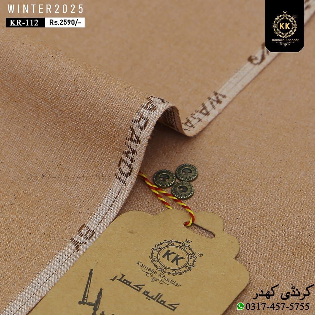 KR-112 Karandi Khaddar Winter Collection KR-112 Karandi Khaddar Winter Collection
