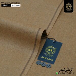 Clad yourself in the bright colors of this comfortable earthy Karandi Khaddar Winter Collection 2025 and be admired in the winter season. We created this spider-web fabric to give you and your skin a comfortable and warm feeling. Wide variety in diverse price range await you at our online store.