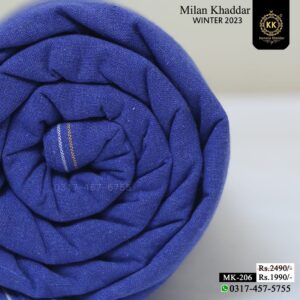 Our Milan Khaddar is more than just a fashion statement; we embody an traditional lifestyle and a responsible choice. With our exclusive chic designs, use of organic materials, fair trade practices, and versatile appeal, this type of Kamalia Khaddar has become a popular option for fashion-conscious individuals seeking to make a positive impact on the environment and the world.