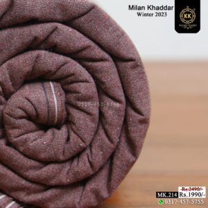 Milan Wool Single Goli TaanaBaana lightweight, soft and warm stuff for cold winter season. It’s warm and human-skin-friendly fabric. Its perfect during these cold foggy days of winter season 2023. Kamalia Khaddar Winter Collection 2023 has been launched. As consumers seek handmade and homemade fabric alternatives, the spotlight is shifting towards Khadi Khaddar.