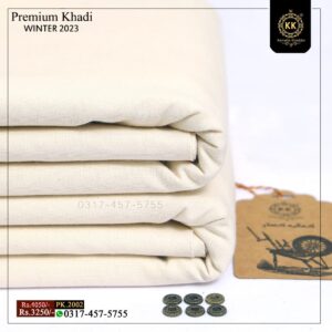 Kamalia Khaddar Premium Winter Goli Collection 2023 has been launched. As consumers seek handmade and homemade fabric alternatives, the spotlight is shifting towards Khadi Khaddar.