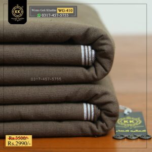 Kamalia Khaddar Winter Goli Collection 2023 has been launched. As consumers seek handmade and homemade fabric alternatives, the spotlight is shifting towards Khadi Khaddar.