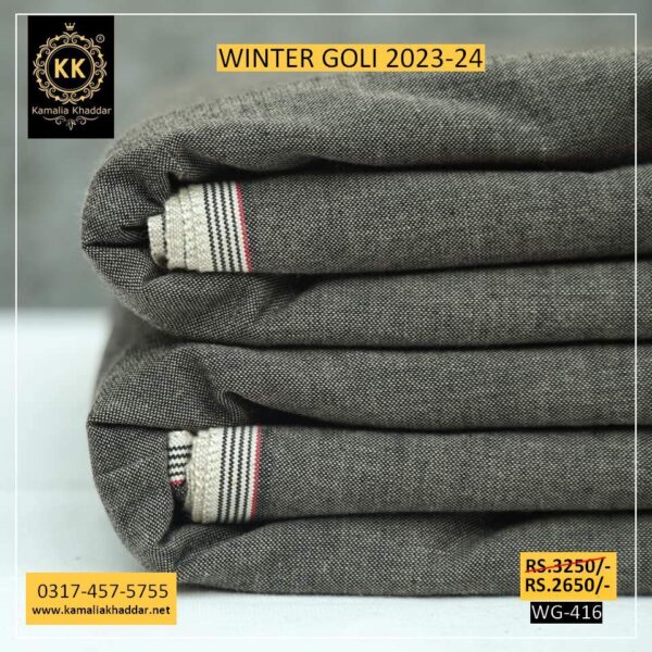Kamalia Khaddar Winter Saffron Goli Collection 2023 has been launched. As consumers seek handmade and homemade fabric alternatives, the spotlight is shifting towards Khadi Khaddar.
