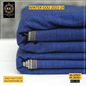 Kamalia Khaddar Winter Saffron Goli Collection 2023 has been launched. As consumers seek handmade and homemade fabric alternatives, the spotlight is shifting towards Khadi Khaddar.