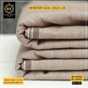Kamalia Khaddar Winter Saffron Goli Collection 2023 has been launched. As consumers seek handmade and homemade fabric alternatives, the spotlight is shifting towards Khadi Khaddar.
